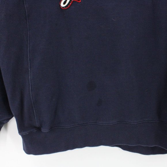 Vintage Leinenkugel's Chippewa Falls Crewneck Sweatshirt Mens Navy Blue XL USA - Picture 4 of 11